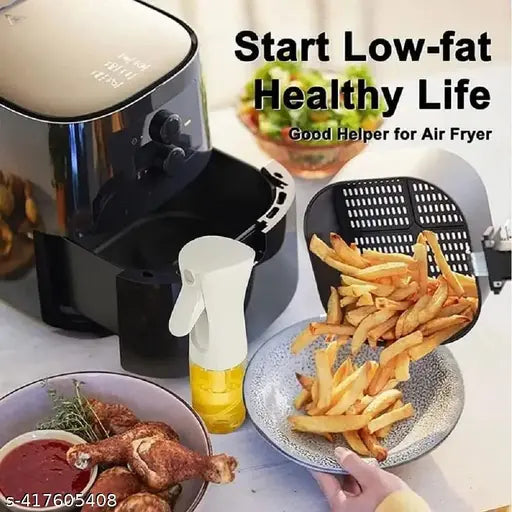 oil sprayer, glass oil bottle, cooking spray bottle, oil mister, healthy cooking, BBQ sprayer, air fryer accessories, kitchen essentials, low fat cooking, salad dressing sprayer