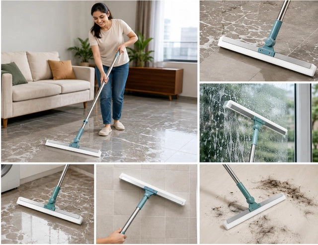 Magic Broom Sweeper – 360° Rotating Floor Cleaning Broom for Home & Office
